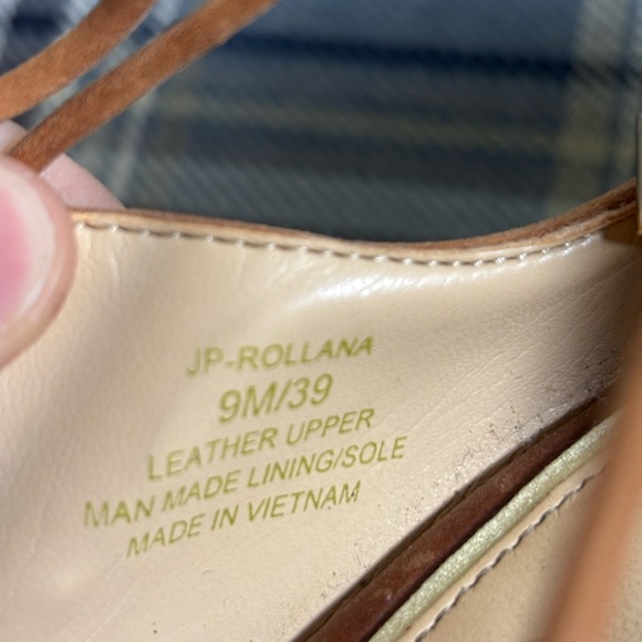 Jessica Simpson Rollana Stiletto Heel Front Lace Up Pumps Cognac - Picture 2 of 8